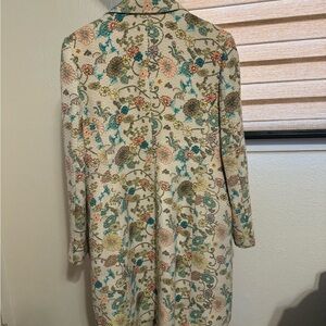 Valerie Stevens Multicolor Floral Coat